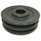B&B Manufacturing Bushing 2 Groove V-Belt Pulley 5.75 inch OD 2BK60H - alternate 1